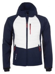 Vent du Cap Kurtka softshellowa "Capver" w kolorze granatowo-białym rozmiar: M. Niebieskie kurtki outdoor męskie Vent du Cap, m, bez wzorów, bez kaptura. Za 304.99 zł.