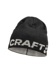 Craft Czapka Adv Nordic Training Merino Logo — merino i akryl. Czarne czapki męskie Craft, bez wzorów, z wełny. Za 103.30 zł.