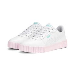 Buty Sportowe Damskie Puma Carina 2. Yummy. Białe buty sportowe na co dzień damskie Puma, bez wzorów, z gumy. Za 389.99 zł.