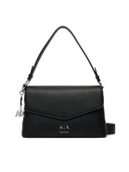 Armani Exchange Torebka XW003145 AF26569 UC001 Czarny. Czarne listonoszki damskie Armani Exchange, bez wzorów, ze skóry, bez dodatków. Za 614.99 zł.