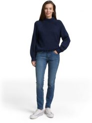 Tom Tailor Sweter w kolorze granatowym rozmiar: L. Niebieskie golfy damskie Tom Tailor, l, bez wzorów, bez ramiączek. Za 93.07 zł.