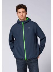 Chiemsee Kurtka przeciwdeszczowa w kolorze granatowym rozmiar: M. Niebieskie kurtki outdoor męskie Chiemsee, m, bez wzorów, bez kaptura. Za 203.93 zł.