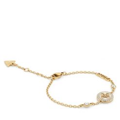 Bransoletka Guess. Żółte bransoletki damskie Guess, złote. Za 249.99 zł.
