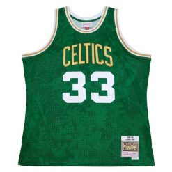 Koszulka Boston Celtics Swingman CNY 4.0 1985/86. Zielone bluzki damskie Mitchell & Ness, bez wzorów, bez kołnierzyka. Za 623.00 zł.