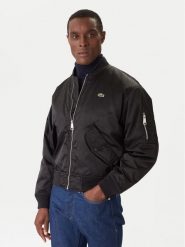 Lacoste Kurtka bomber BH2899 Czarny Regular Fit. Czarne kurtki męskie Lacoste, m, bez wzorów, z syntetyku, bez kaptura. Za 1,149.00 zł.