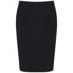 Damska prosta spódnica Kariban Premium. Czarne spódniczki damskie KARIBAN, bez wzorów, eleganckie, proste. W wyprzedaży za 234.00 zł.