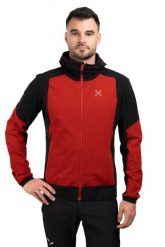Kurtka trekkingowa męska Montura Premium Wind Hoody m. Czarne kurtki męskie MONTURA, m, bez wzorów, z materiału, klasyczne, z kapturem. Za 999.99 zł.