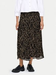 ONLY Spódnica midi Star 15333699 Szary Regular Fit. Szare spódniczki damskie Only, l, bez wzorów, z syntetyku, retro, midi. Za 89.99 zł.