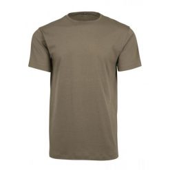Lekka Koszulka Unisex Dla Dorosłych Z Okrągłym Dekoltem. Niebieskie bluzki damskie BUILD YOUR BRAND, xl, bez wzorów, sportowe, bez kołnierzyka, bez ramiączek. Za 48.99 zł.
