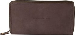 Portfel Chesterfield Wmns Billy Brown Brown. Brązowe portfele damskie Erima, bez wzorów, z materiału. Za 177.99 zł.