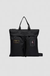 AERONAUTICA MILITARE Czarna męska torba sportowa. Czarne torby podróżne męskie AERONAUTICA MILITARE. W wyprzedaży za 419.99 zł.