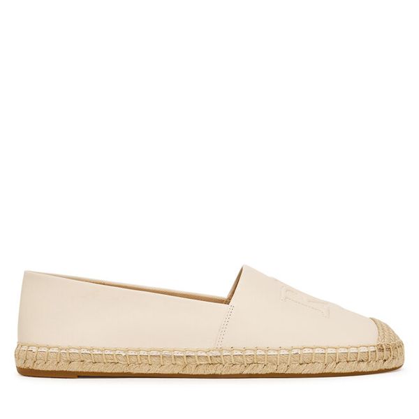 Espadryle LAUREN RALPH LAUREN. Białe espadryle damskie Lauren Ralph Lauren, bez wzorów, bez obcasa. Za 618.99 zł.