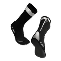 Skarpety neoprenowe ZONE3. Czarne skarpetki damskie ZONE3, bez wzorów, z neoprenu. Za 129.99 zł.