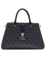 Guess Torebka w kolorze czarnym - 36 x 21 x 11 cm rozmiar: onesize. Czarne torebki klasyczne damskie Guess, z aplikacjami, z materiału, bez dodatków. Za 404.99 zł.