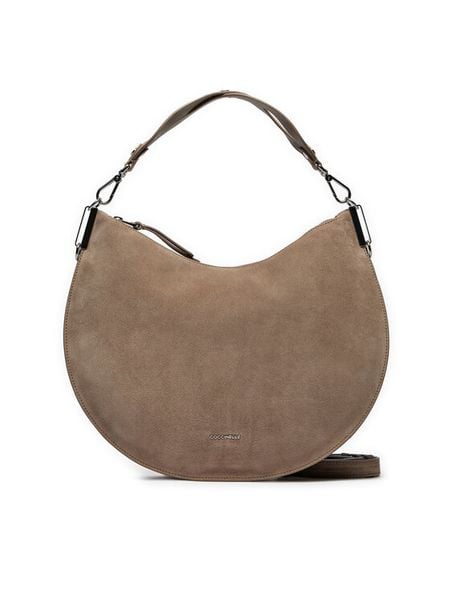 Coccinelle Torebka QKG Coccinellesunup Suede E1 QKG 13 01 01 Beżowy. Brązowe torebki klasyczne damskie Coccinelle, bez wzorów, ze skóry, bez dodatków. Za 1,359.00 zł.