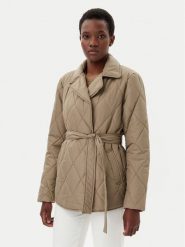 Vila Kurtka puchowa Dita 14087604 Brązowy Regular Fit. Brązowe kurtki damskie Vila, bez wzorów, z puchu, bez kaptura. Za 179.99 zł.