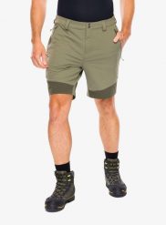 Spodenki turystyczne męskie Rab Torque Mountain Shorts. Zielone szorty męskie RAB, z tkaniny, bez kołnierzyka. Za 359.99 zł.