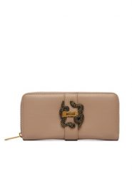 Just Cavalli Portfel 81RA5PA1 ZSA89 Brązowy jasny. Brązowe portfele damskie Just Cavalli, bez wzorów. Za 429.99 zł.