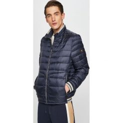 Pierre Cardin - Kurtka. Niebieskie kurtki męskie Pierre Cardin, bez wzorów, z materiału, bez kaptura. W wyprzedaży za 399.90 zł.