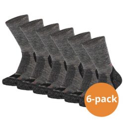 Skarpety turystyczne dla dorosłych Xtreme Wełna Merino, 6 szt. Zielone skarpetki damskie XTREME SOCKSWEAR, bez wzorów, z wełny. Za 203.99 zł.