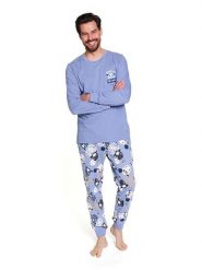 Doctor Nap Piżama w kolorze lawendowym rozmiar: XL. Różowe piżamy męskie Doctor Nap, xl, bez wzorów, z bawełny, bez ramiączek. Za 161.95 zł.