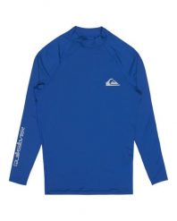 Koszulka surfingowa z długim rękawem UPF 50 dla Mężczyzn EVERYDAY Niebieski. Niebieskie koszulki męskie z długim rękawem Quiksilver, m, z elastanu. Za 149.99 zł.