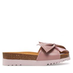 Klapki Scholl. Czerwone klapki damskie Scholl, bez wzorów, bez obcasa. Za 209.99 zł.