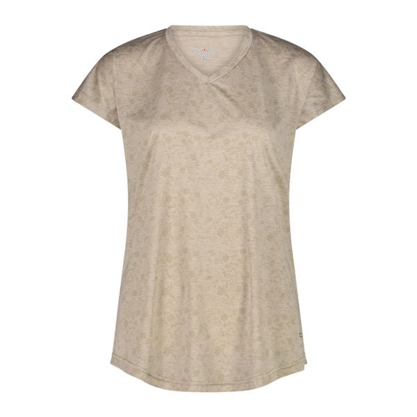 Koszulka damska turystyczna CMP 35N5496. Brązowe bluzki sportowe damskie CMP, l, bez wzorów, bez ramiączek. Za 99.99 zł.