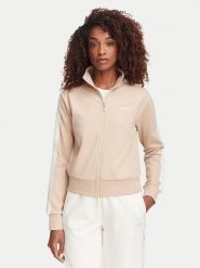 Guess Bluza V6YQ26 K5140 Beżowy Regular Fit. Brązowe bluzy bez kaptura damskie Guess, m, z bawełny. Za 434.99 zł.