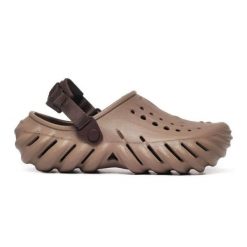 Klapki Crocs Echo clog 207937-2Q9 brązowe. Brązowe klapki i japonki męskie . Za 462.92 zł.