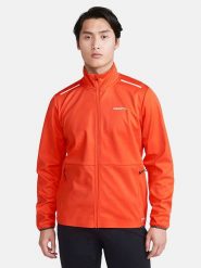 Craft Kurtka sportowa "Core Nordic" w kolorze pomarańczowym rozmiar: L. Pomarańczowe kurtki outdoor męskie Craft, l, bez wzorów, bez kaptura. Za 187.07 zł.