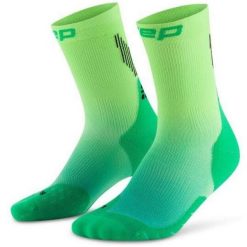 Damskie sportowe skarpety kompresyjne do połowy łydki Core Run gradient CEP. Brązowe skarpetki damskie CEP, bez wzorów, z poliamidu. Za 79.00 zł.