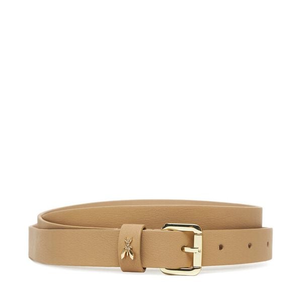 Pasek Damski Patrizia Pepe. Brązowe paski damskie Patrizia Pepe, bez wzorów. Za 419.99 zł.