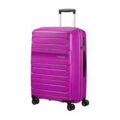 American Tourister Sunside 51G-91-002 (fioletowy). Fioletowe walizki AMERICAN TOURISTER, bez wzorów. Za 349.00 zł.