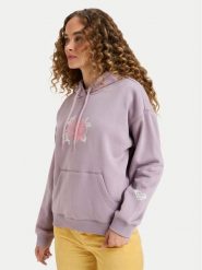 Roxy Bluza Perfect Place Brushed ERJFT05032 Fioletowy Regular Fit. Fioletowe bluzy bez kaptura damskie Roxy, m, z bawełny. Za 259.99 zł.