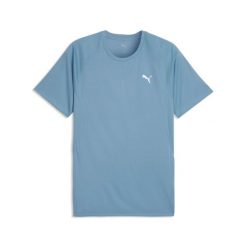 T-shirt Puma Velocity. Niebieskie t-shirty męskie Puma, xl, bez wzorów, z materiału, bez kołnierzyka. Za 181.50 zł.