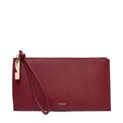 Torebka Furla. Czerwone torebki klasyczne damskie Furla, bez wzorów, bez dodatków. Za 519.99 zł.