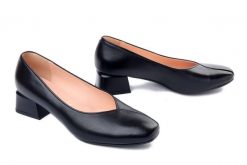 Bioeco by Arka 1142 3009 czarny, czółenka damskie. Czarne czółenka damskie Bioeco by Arka, bez wzorów, ze skóry, bez obcasa. Za 439.90 zł.