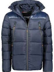 Geographical Norway Kurtka zimowa "Bayou" w kolorze granatowym rozmiar: XL. Niebieskie kurtki męskie Geographical Norway, na zimę, xl, bez wzorów, bez kaptura. Za 210.81 zł.
