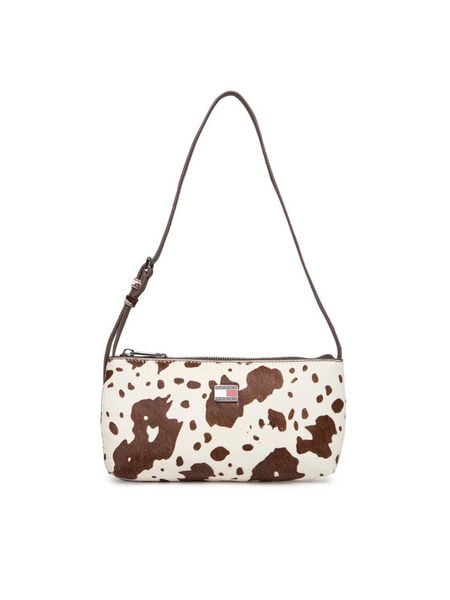 Tommy Jeans Torebka Tjw Must Cow Shoulder Bag AW0AW18061 Kolorowy. Torebki klasyczne damskie Tommy Jeans, bez wzorów, z jeansu, bez dodatków. Za 649.99 zł.