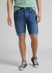 LEE 5 PKT SHORT MĘSKIE SZORTY KRÓTKIE SPODENKI MID WORN L73EGMYG 112145562. Szorty męskie Lee, bez kołnierzyka. Za 159.99 zł.