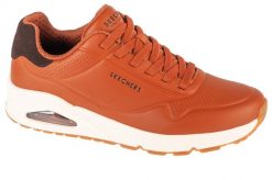 Buty sportowe Sneakersy męskie, Uno - Tailored Air. Brązowe buty sportowe na co dzień męskie Skechers, z materiału, bez zapięcia, trekkingowe. Za 269.99 zł.