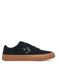 Converse Tenisówki VALUE ONE STAR A15627C Czarny. Czarne trampki i tenisówki męskie Converse, bez wzorów, z materiału, bez zapięcia. Za 219.99 zł.