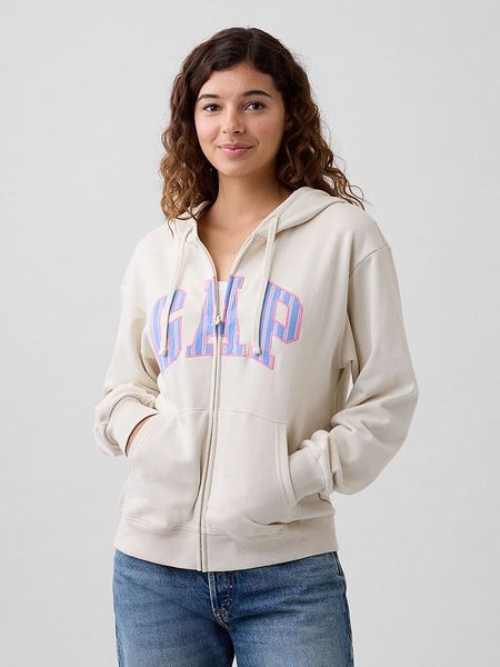 GAP Bluza w kolorze kremowym rozmiar: XXL. Brązowe bluzy z kapturem damskie GAP, xxl. Za 100.75 zł.