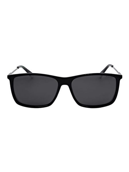 Polaroid Męskie okulary przeciwsłoneczne w kolorze czarnym rozmiar: 59. Czarne okulary przeciwsłoneczne męskie Polaroid, z tworzywa sztucznego. Za 129.95 zł.