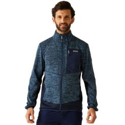 Męska Bluza Polarowa Baslinn. Niebieskie bluzy z kapturem męskie Regatta, m, z dzianiny. Za 87.99 zł.