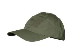 Czapka baseballowa Helikon Olive Green. Zielone czapki męskie HELIKON-TEX, z aplikacjami, z bawełny. Za 79.99 zł.