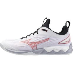 Buty halowe Mizuno Wave Luminous. Białe obuwie do biegania damskie Mizuno, mizuno wave. Za 680.50 zł.