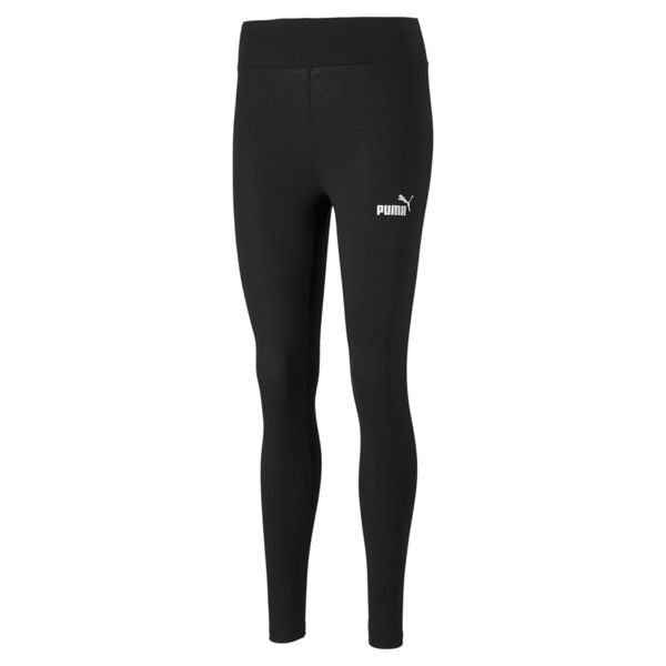 Damskie legginsy Essentials PUMA Black. Czarne legginsy damskie Puma, l, bez wzorów, na fitness i siłownię. Za 73.99 zł.