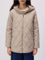 Pikowana kurtka oversize - oliwkowy. Zielone kurtki damskie Reserved, l, bez wzorów, z tkaniny, bez kaptura. W wyprzedaży za 159.99 zł.